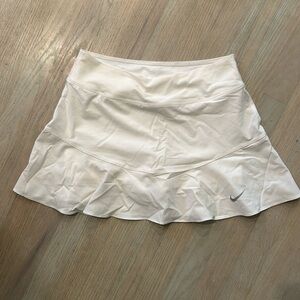 Nike Dri-Fit White Tennis Skirt